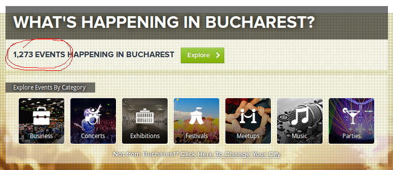 Buc - events